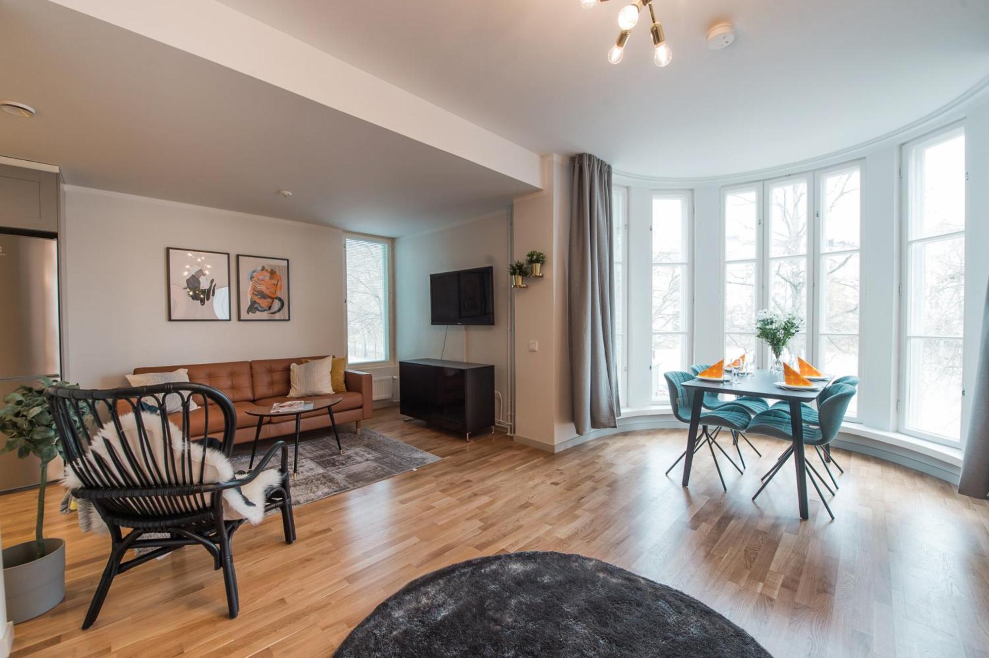 Forenom Serviced Apartments Helsinki Toeoeloe Exterior foto